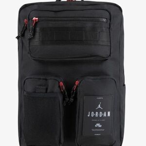 Jordan Air Hesi Pack Backpack- Black